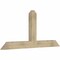 Ekena Millwork Portland Rough Sawn Timber Gable Bracket, Douglas Fir, 72"W x 33"H x 4"D x 6"F, 11/12 Pitch GBW072X33X0406POR00RDF - alternate 5